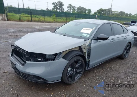 2025 Honda Accord Hybrid Sport-L z USA, uszkodzony, nr VIN 1HGCY2F77SA043724